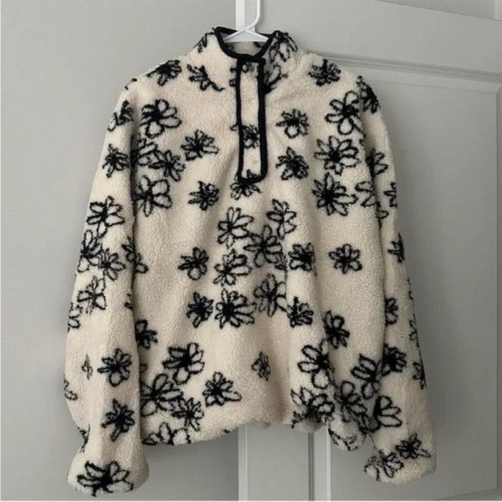 Parke Floral Fleece Pullover